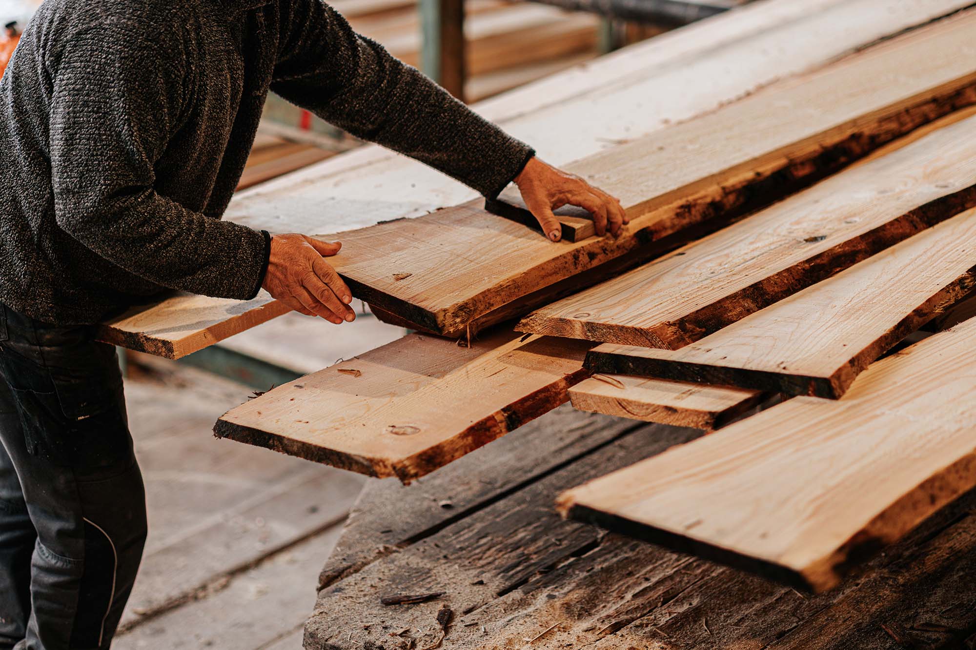 planches de bois - Scierie Saulnier